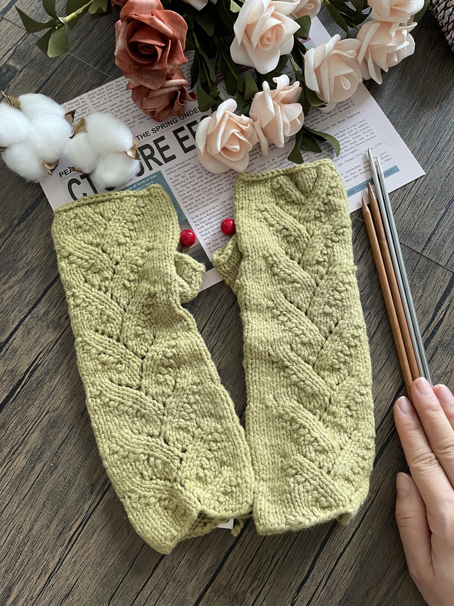 Autumn Wrist Warmers