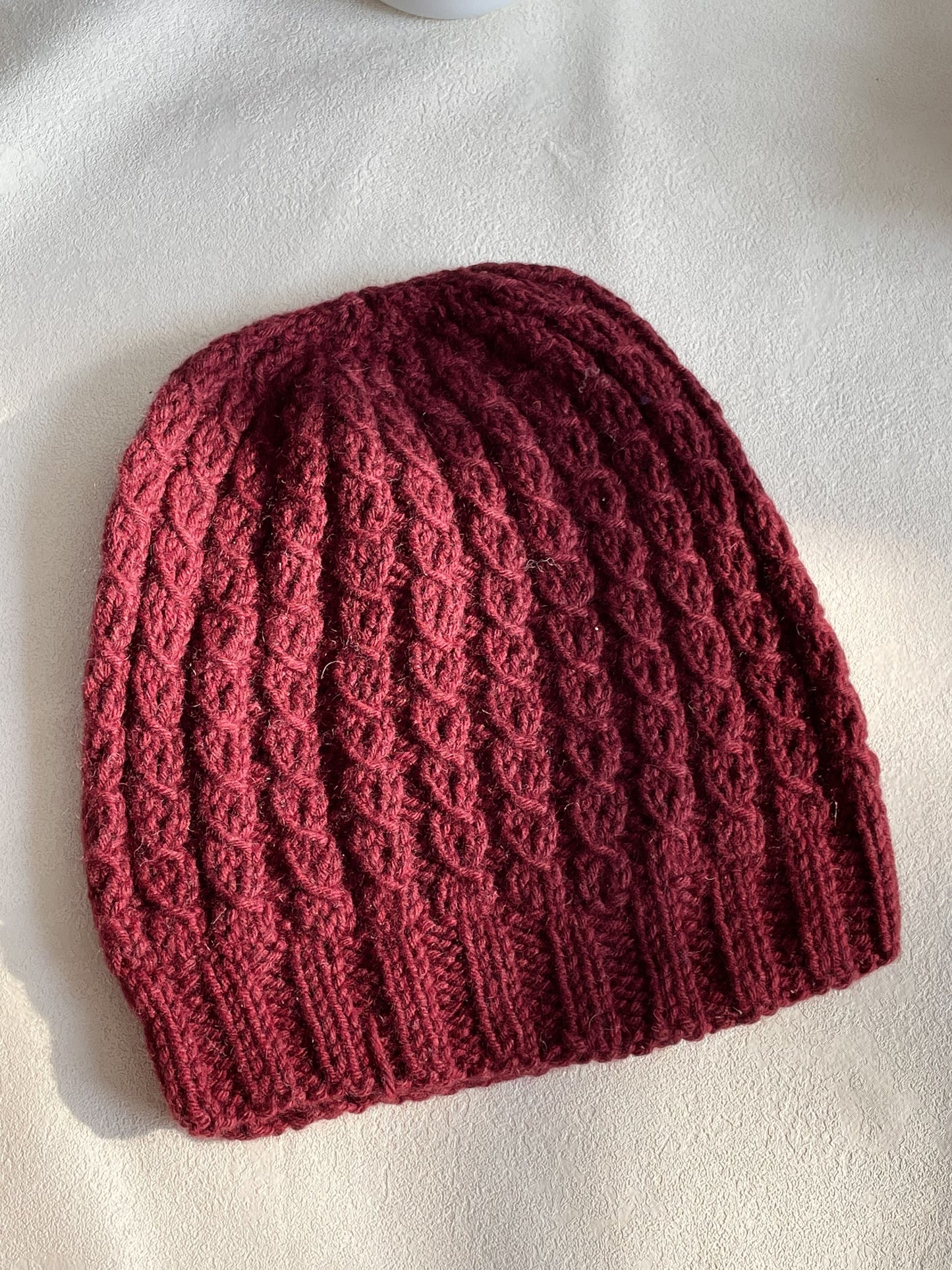 Eyelet Beanie