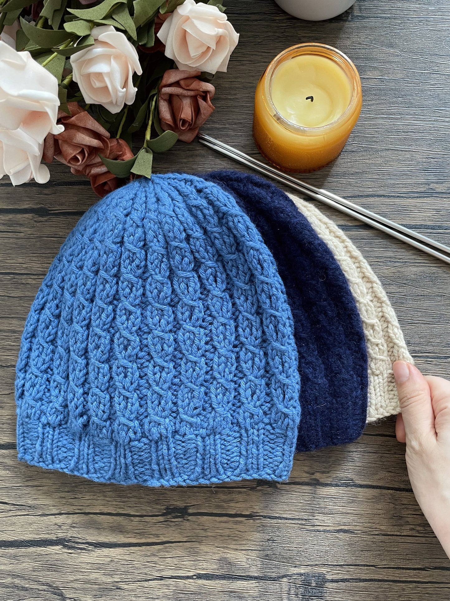 Eyelet Beanie