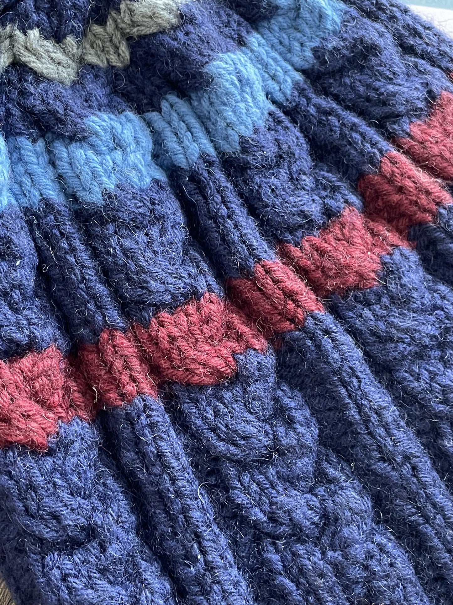 Cables & Stripes Hat