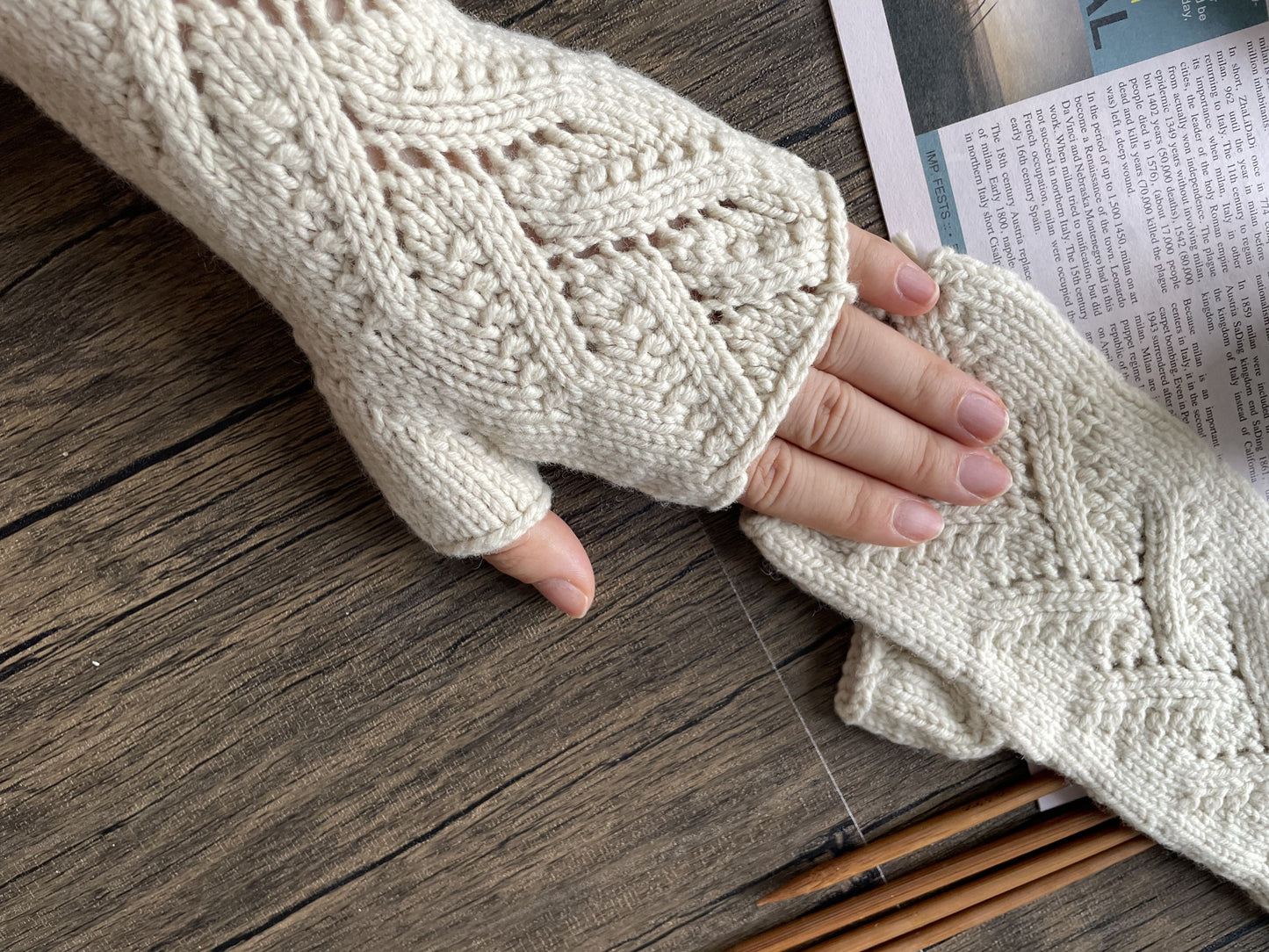 Autumn Wrist Warmers